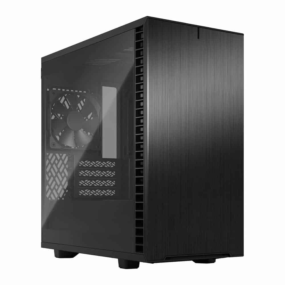 Fractal Design Define 7 Mini MicroATX Tempered Glass Black PC Case